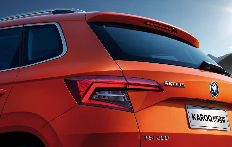 Детали экстерьера Skoda Karoq 2018 года  (CN) (фото 26 из 36)
